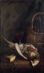 Nature morte au faisan, vers 1861